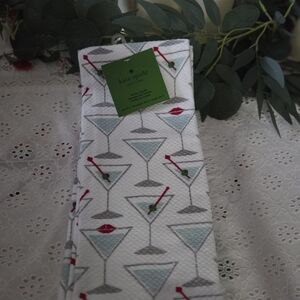Kate Spade Martini Print Towel